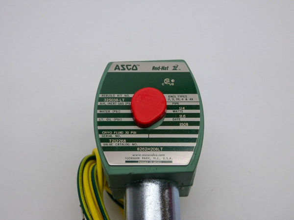 ASCO 8262H208LT 12VDC 30PSI 1/4" NSMP