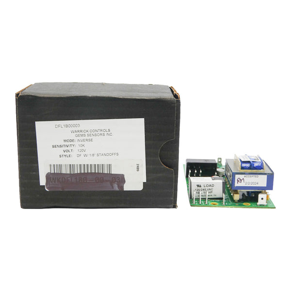 WARRICK CONTROLS DFL1B00003 120V 10A NSMP