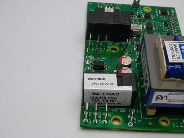 WARRICK CONTROLS DFL1B00003 120V 10A NSMP