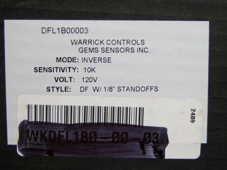WARRICK CONTROLS DFL1B00003 120V 10A NSMP
