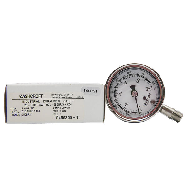 ASHCROFT 25-1009-SW-02L-250BR/#-XC4 3500PSI NSMP