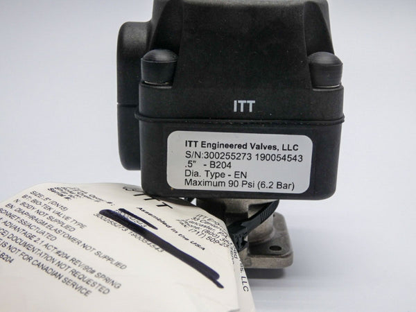 ITT .5-N-EN-B204 90PSI .5" NSNP