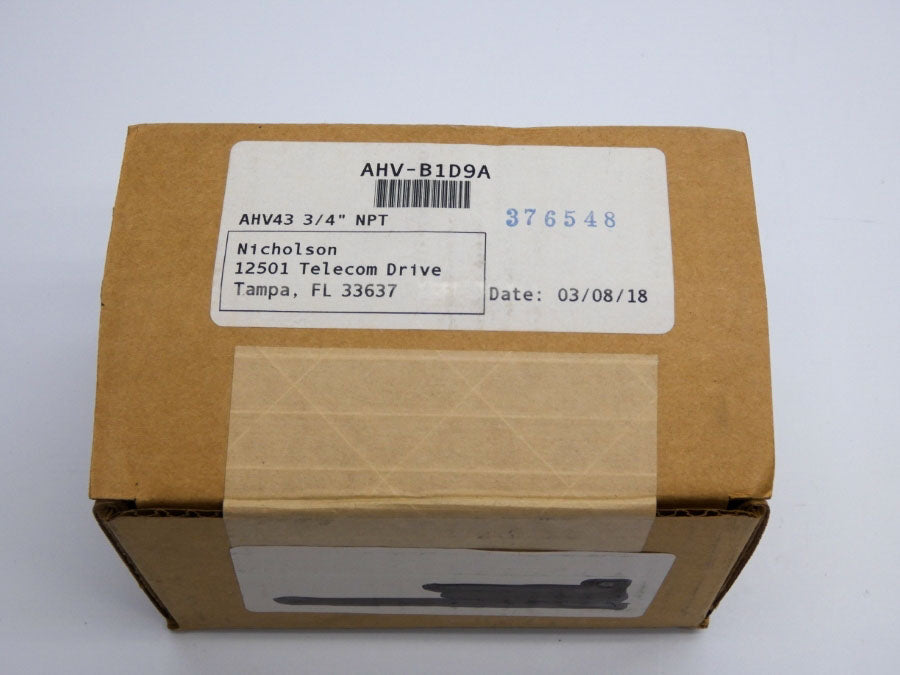 NICHOLSON AHV-B1D9A AHV43 3/4" NSFS