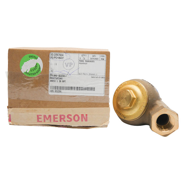 EMERSON AHV-B1E9A AHV53 0-200PSI 1" NSMP