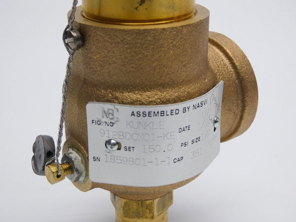KUNKLE 912BDCM01-KE 150PSI 1/2" NSNP