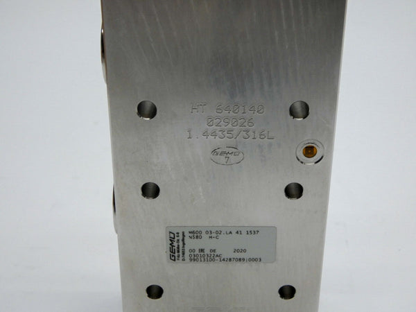 GEMU CYTIVA 28959246 M60003-02.LA411537 1/2" NSMP