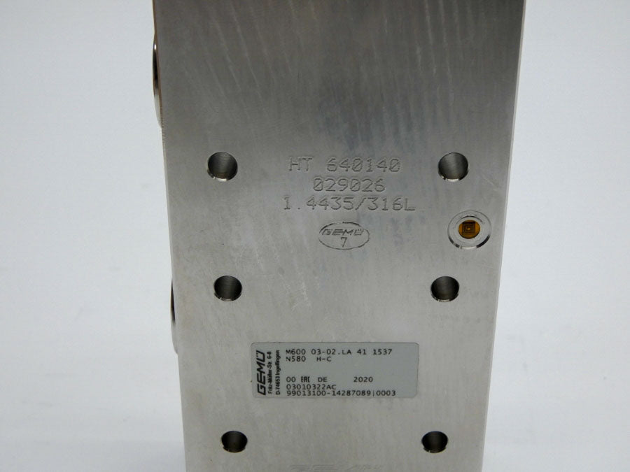 GEMU CYTIVA 28959246 M60003-02.LA411537 1/2" NSMP