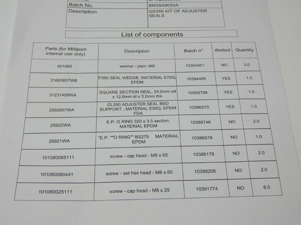 MILLIPORE SPKQS350006 NSMP