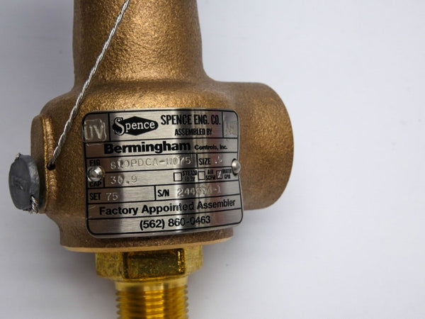 SPENCE 810PDCA-W075 75PSI .5" NSNP