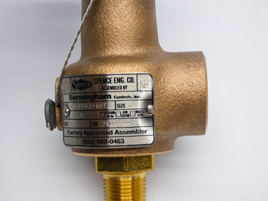 SPENCE 810PDCA-W075 75PSI .5" NSNP