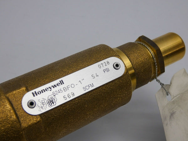 HONEYWELL S245BFO-1A3.7/821 0830-1008-21 54PSI 1" NSMP