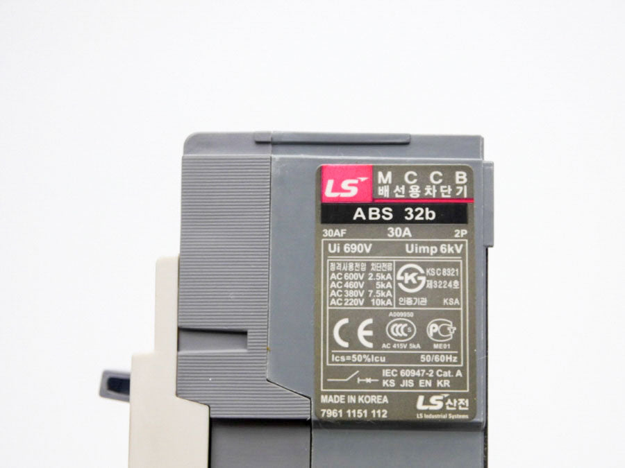 LS INDUSTRIAL SYSTEMS ABS32B 690V 30A NSNP