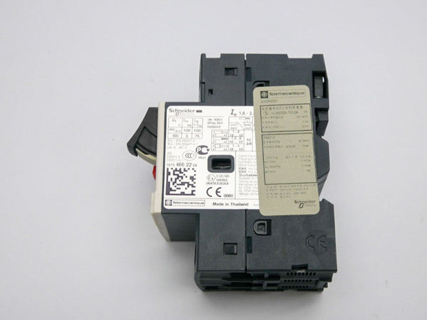 SCHNEIDER ELECTRIC GV2ME07 690V 1.6-2.5A NSMP