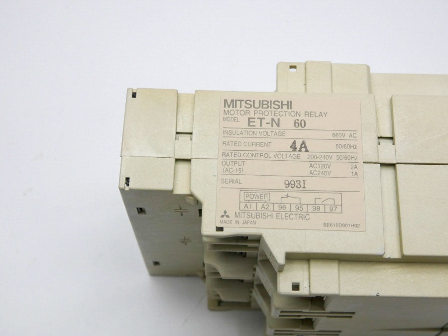 MITSUBISHI ET-N60 660VAC 4A NSNP