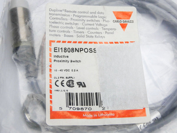 CARLO GAVAZZI EI1808NPOSS 10-40VDC 0.2A NSMP