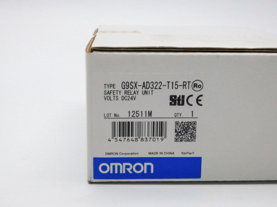 OMRON G9SX-AD322-T15-RT 24VDC NSFS