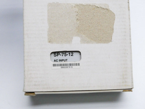 MEAN WELL SP-75-12 100-240VAC 1.3A NSMP