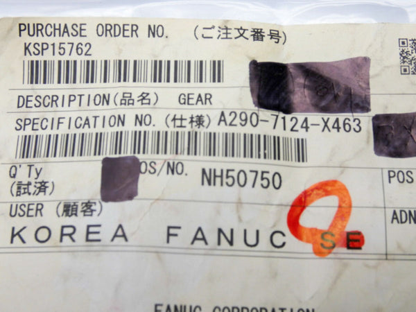 FANUC A290-7124-X463 NSNP