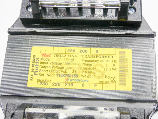 WYES 22-100AF 220/200V NSMP