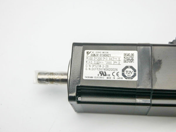 YASKAWA SGMJV-01ADA21 200V 0.84A NSMP