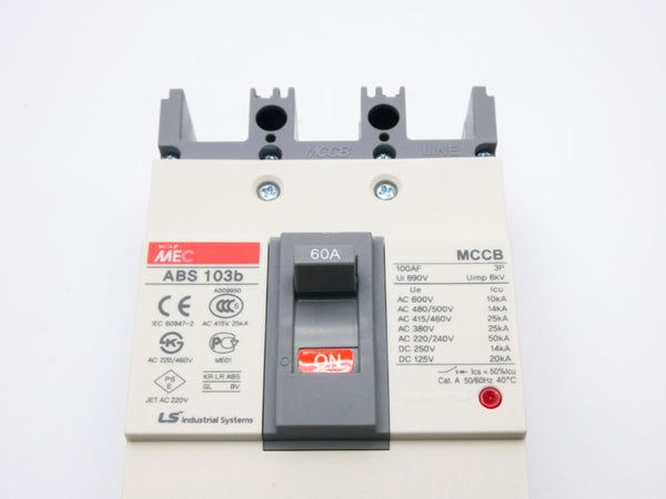 LS INDUSTRIAL SYSTEMS ABS103B 690V 60A NSMP