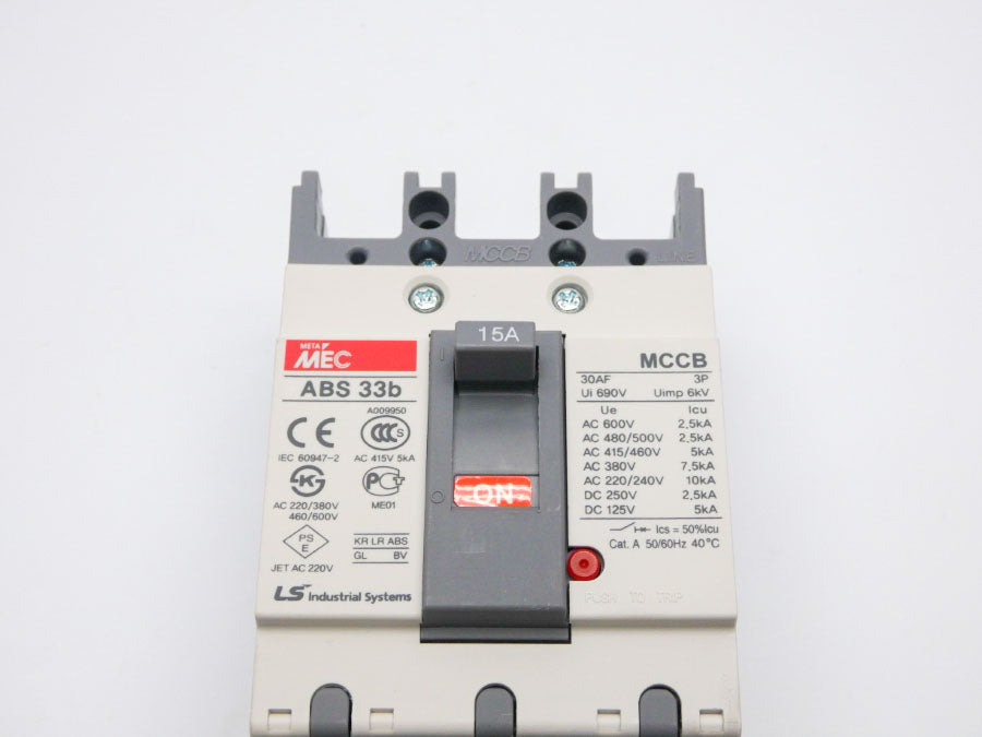 LS INDUSTRIAL SYSTEMS ABS33B 690V 15A NSMP