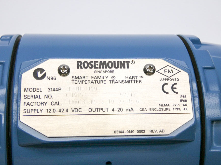 ROSEMOUNT 3144PD1A1NAM5Q4 12.0-42.4VDC (AS IS) NSNP