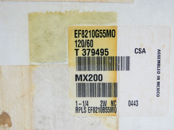 ASCO EF8210G55M0 120V 125-150PSI 1-1/4" NSMP