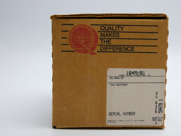 FISHER 164A/81 0-100PSI NSMP