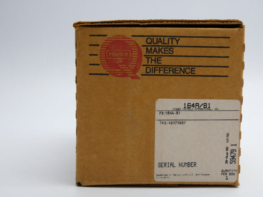 FISHER 164A/81 0-100PSI NSMP