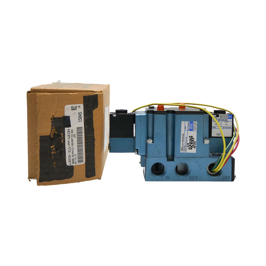 MAC 6323D-311-PM-681DA 120VAC 25-150PSI NSMP