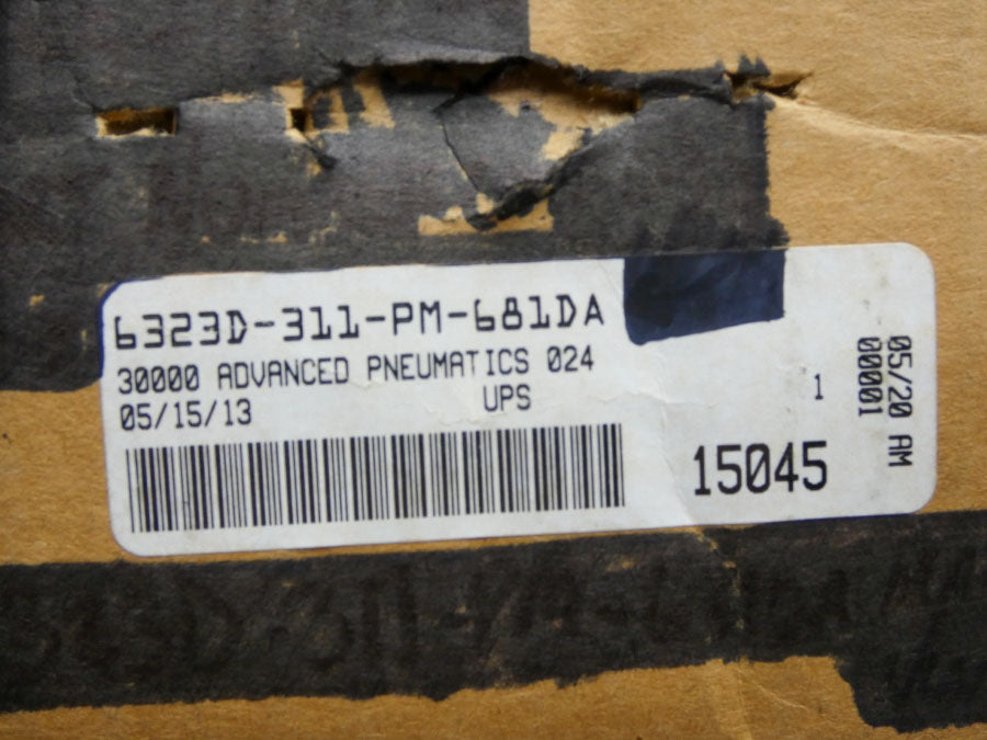 MAC 6323D-311-PM-681DA 120VAC 25-150PSI NSMP