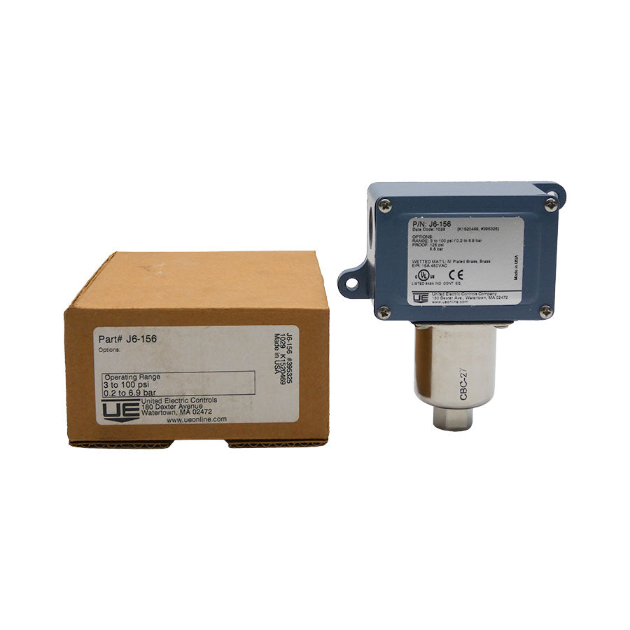 UNITED ELECTRIC J6-156 480VAC 15A 3-100PSI NSMP