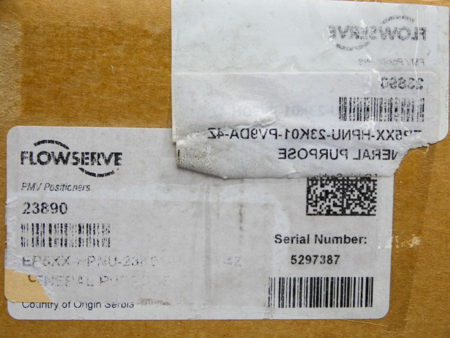 FLOWSERVE EP5XX-HPNU-23K01-PV9DA-4Z 150PSI NSMP