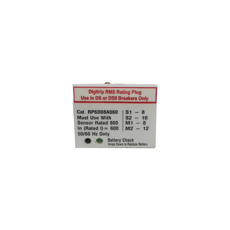 RATING PLUG RP6D08A060 NSNP
