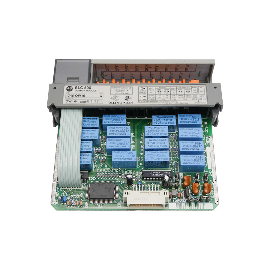 ALLEN BRADLEY 1746-OW16 SER. C 10-250VAC 15A NSNP