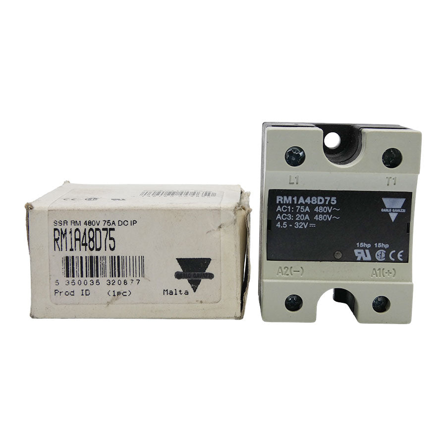 CARLO GAVAZZI RM1A48D75 480V 75A NSMP