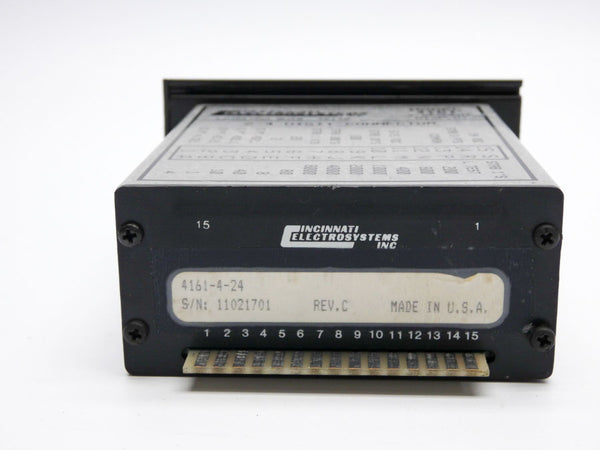 CINCINNATI ELECTROSYSTEMS 4161-4-24 REV. C 24VDC (AS IS) UNMP