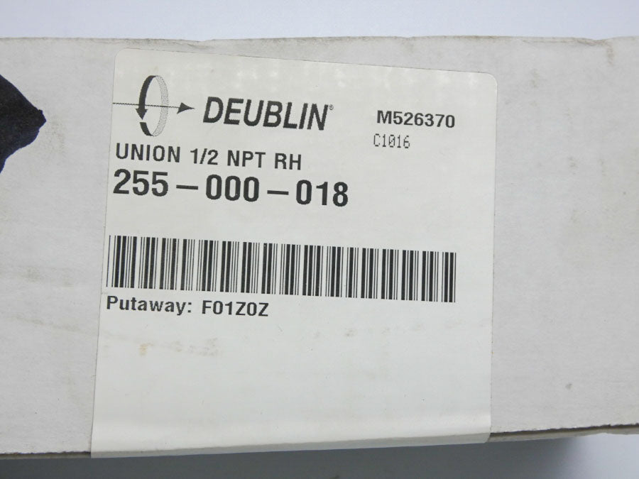 DEUBLIN 255-000-018 1/2" NSFS