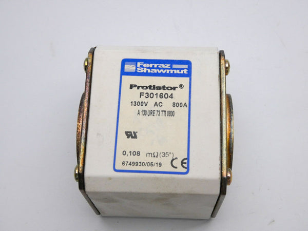 FERRAZ SHAWMUT A130URE73TTI0800 F301604 1300VAC 800A NSNP
