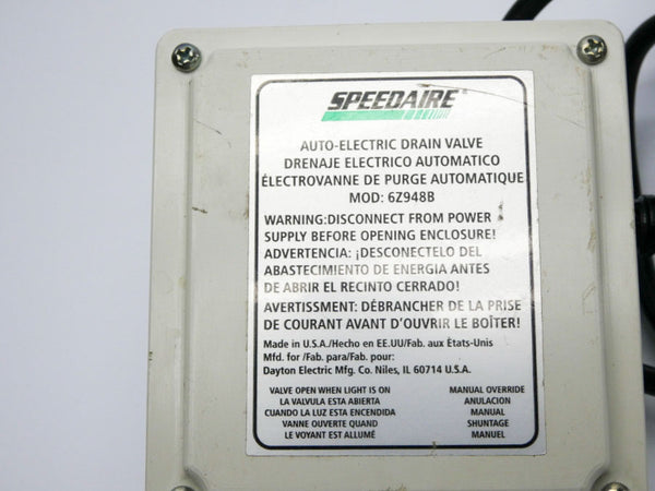 SPEEDAIRE 6Z948B UNMP