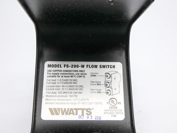 WATTS FS200-W 240VAC 160PSI 1" NSMP