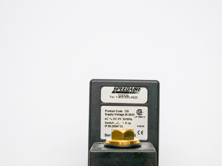 SPEEDAIRE 13X524 115V 1A 1/4" NSMP