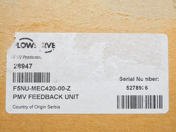 FLOWSERVE F5NU-MEC420-00-Z 250VAC 6/2.5A (AS IS) NSMP