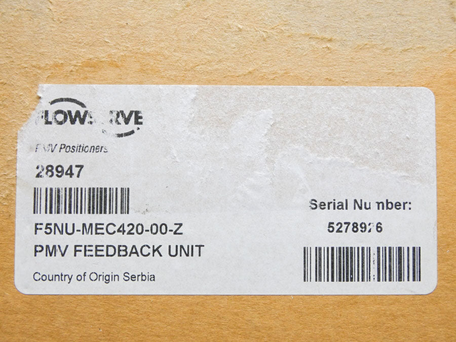 FLOWSERVE F5NU-MEC420-00-Z 250VAC 6/2.5A (AS IS) NSMP