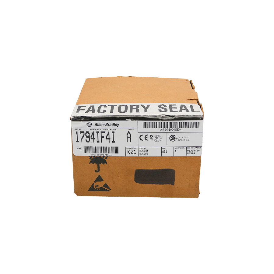 ALLEN BRADLEY 1794-IF4I SER. A F/W F REV. A01 DATE: 2000 NSFS