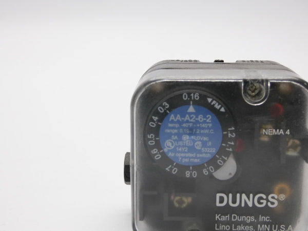 DUNGS AA-A2-6-2 46020-2 120VAC 5A NSMP