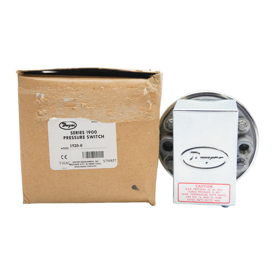 DWYER 1920-0 480VAC 15A 10PSI NSMP