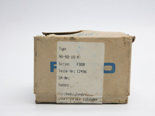 FESTO AV-50-10-A 12496 NSMP