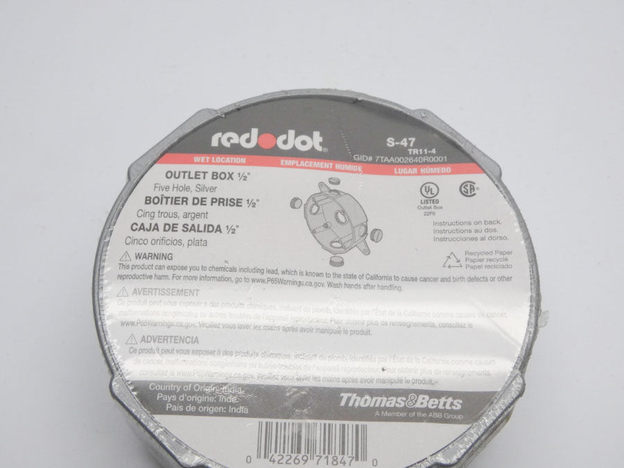 RED DOT S-47 1/2" NSNP